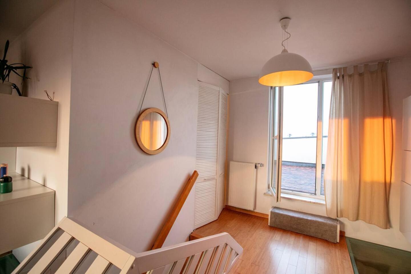 Dwupoziomowy, Rodzinny Apartament. Ochrona, Garaz. Varşova Dış mekan fotoğraf